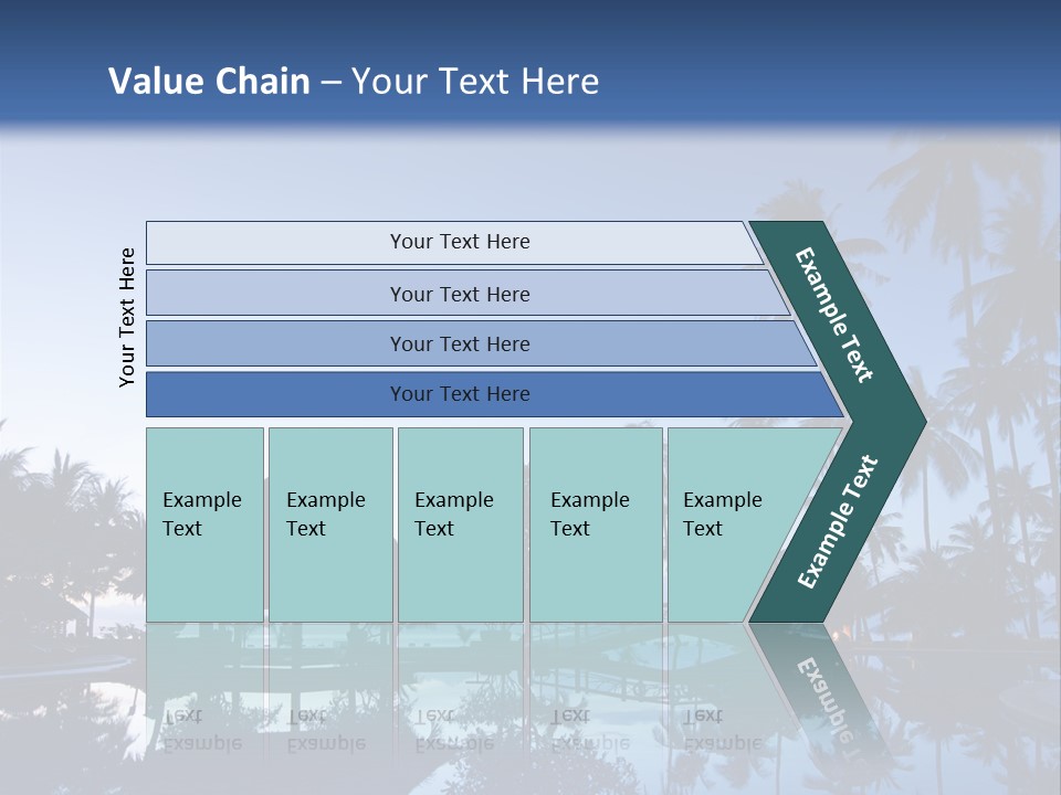 Nature Blue Relax PowerPoint Template