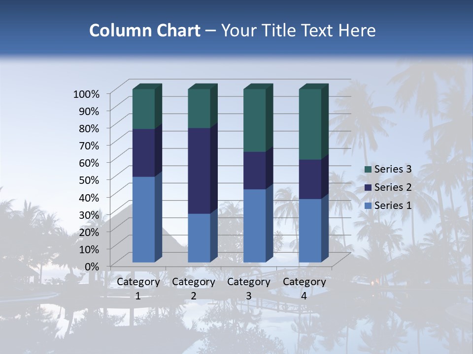 Nature Blue Relax PowerPoint Template