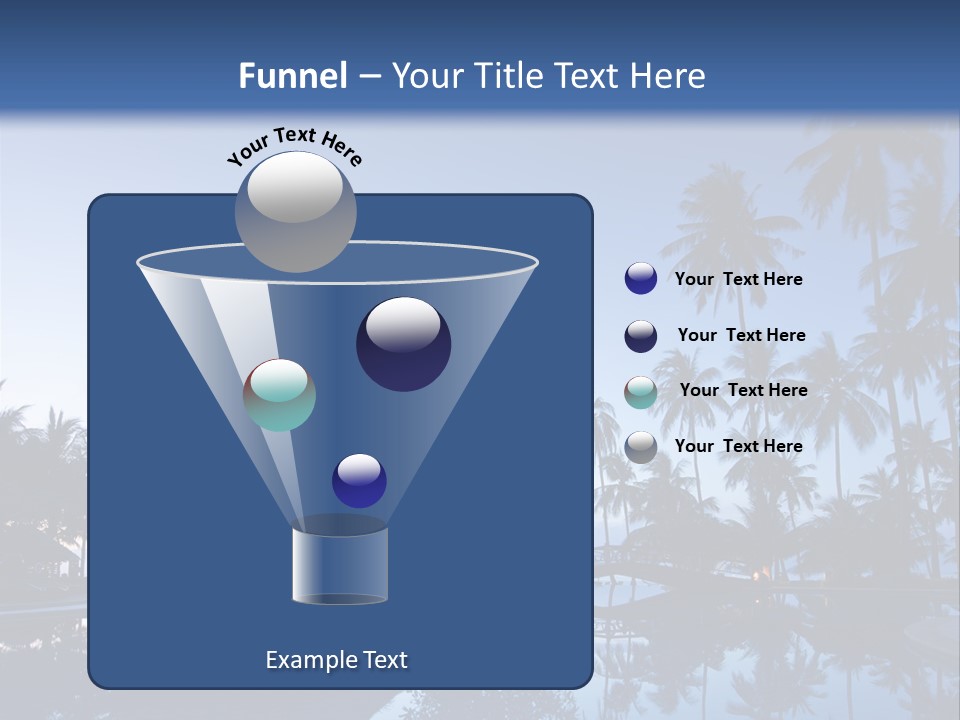 Nature Blue Relax PowerPoint Template