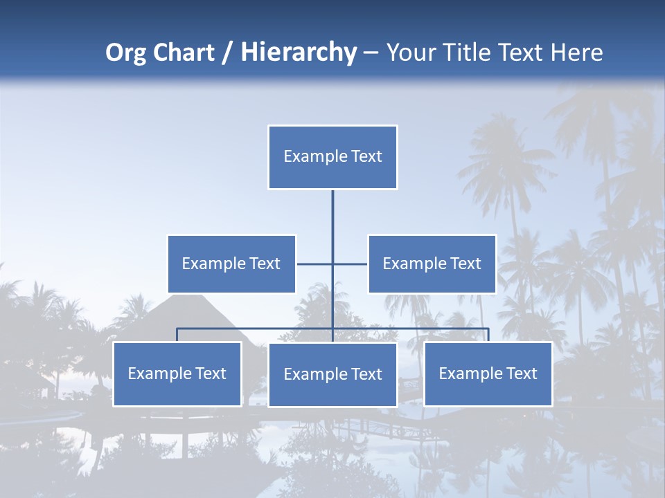 Nature Blue Relax PowerPoint Template