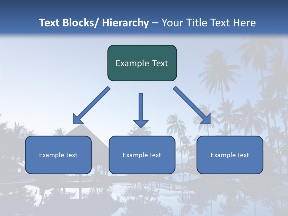 Nature Blue Relax PowerPoint Template