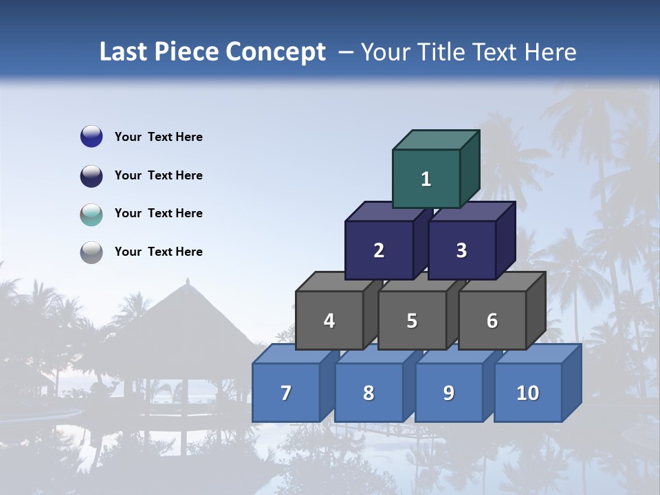 Nature Blue Relax PowerPoint Template