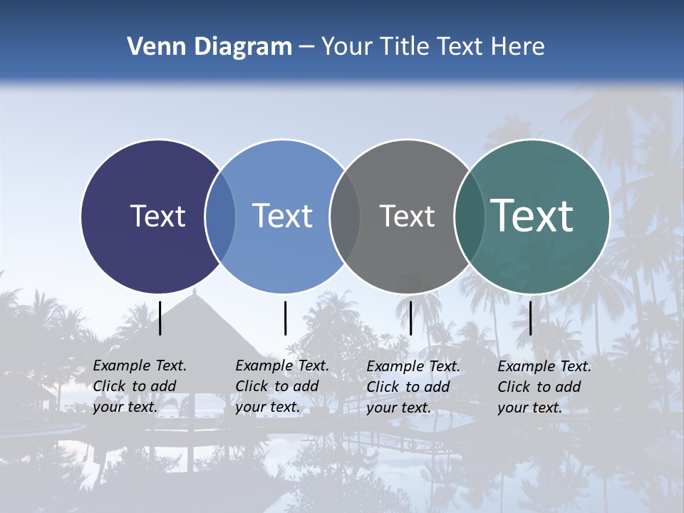 Nature Blue Relax PowerPoint Template