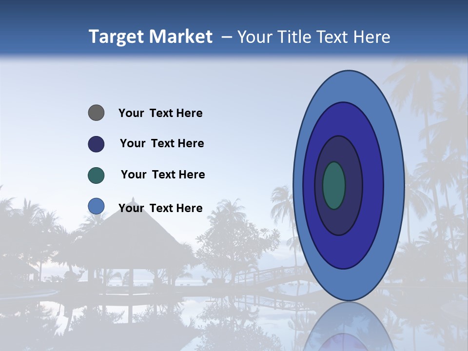 Nature Blue Relax PowerPoint Template