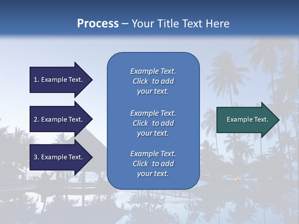 Nature Blue Relax PowerPoint Template
