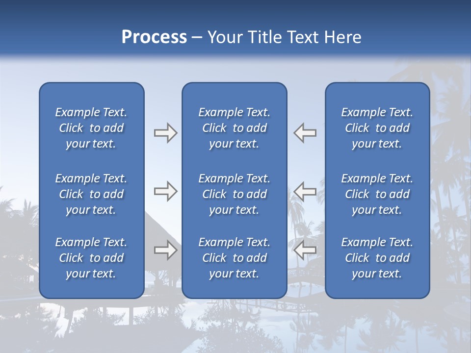 Nature Blue Relax PowerPoint Template