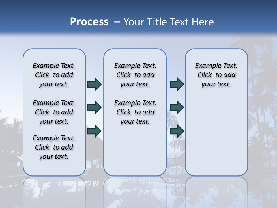 Nature Blue Relax PowerPoint Template