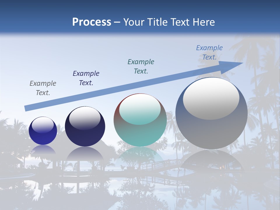 Nature Blue Relax PowerPoint Template