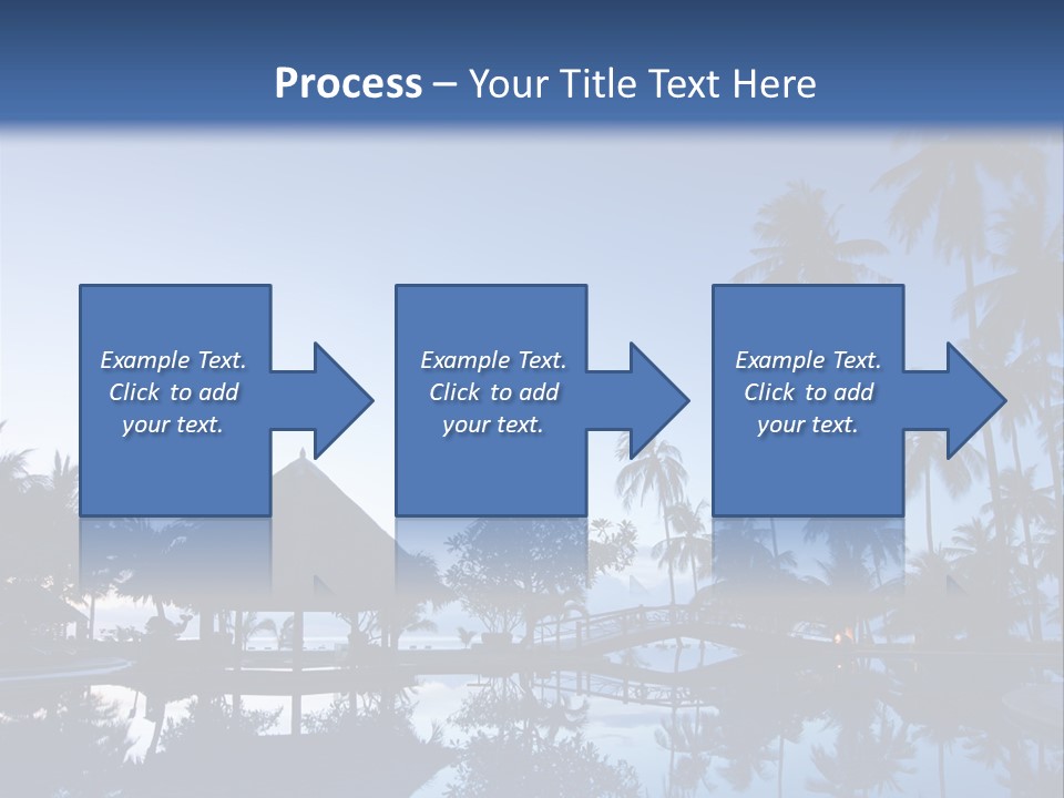 Nature Blue Relax PowerPoint Template