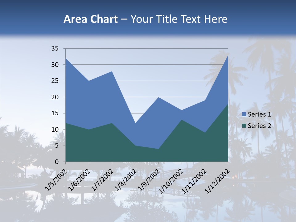 Nature Blue Relax PowerPoint Template