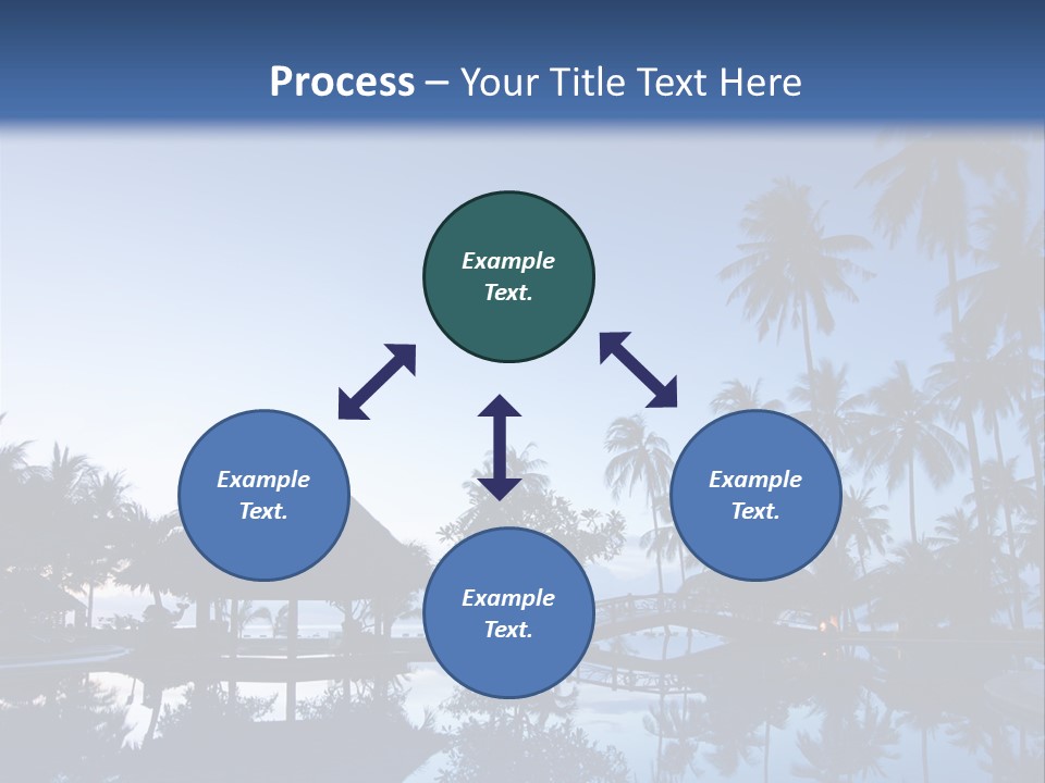 Nature Blue Relax PowerPoint Template