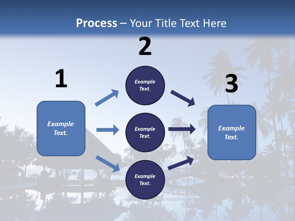 Nature Blue Relax PowerPoint Template