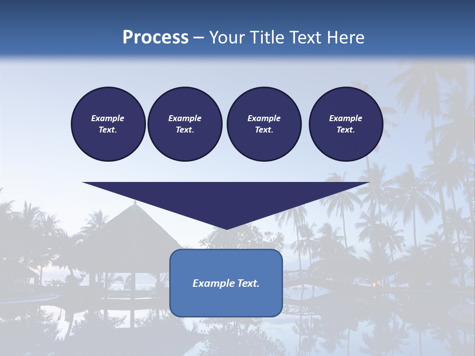 Nature Blue Relax PowerPoint Template