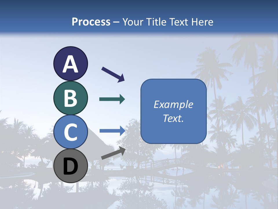 Nature Blue Relax PowerPoint Template