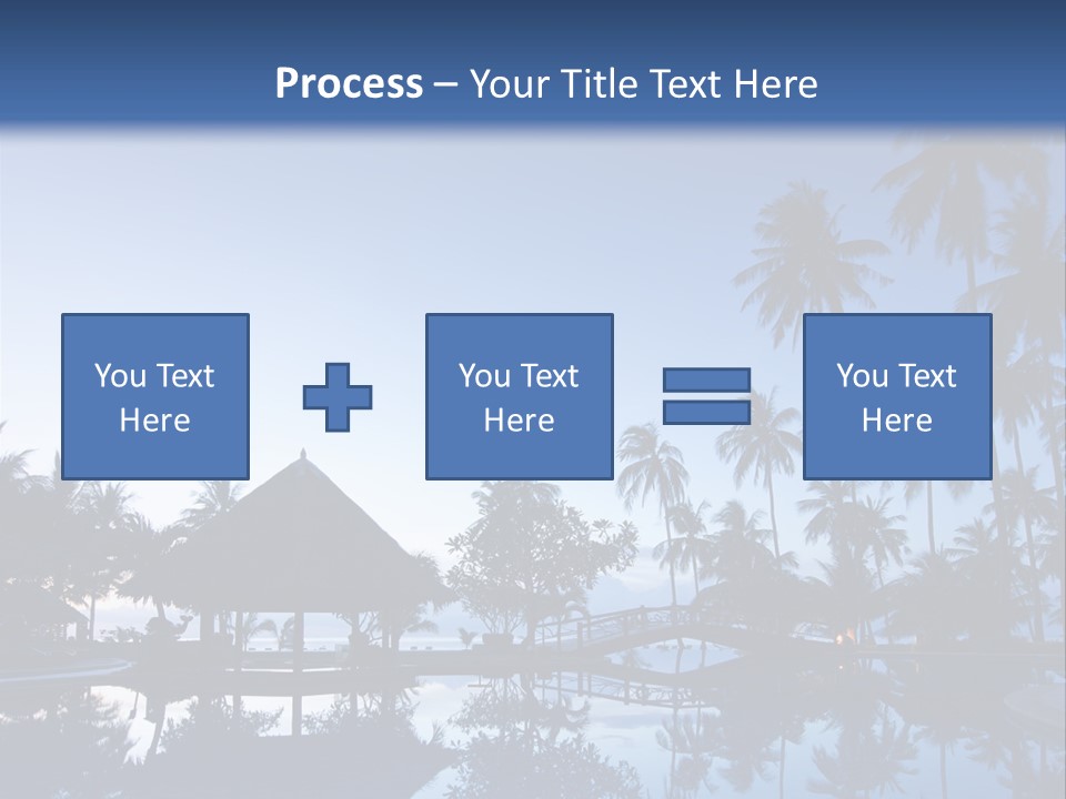 Nature Blue Relax PowerPoint Template