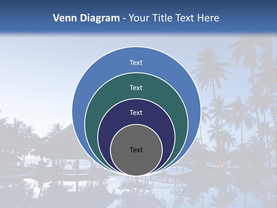 Nature Blue Relax PowerPoint Template