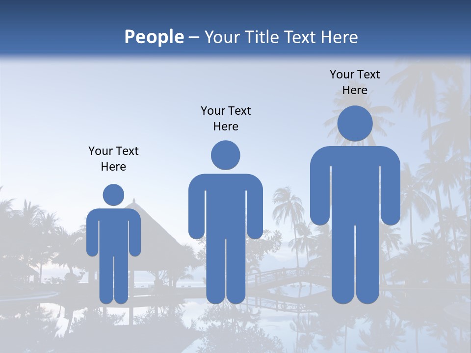 Nature Blue Relax PowerPoint Template