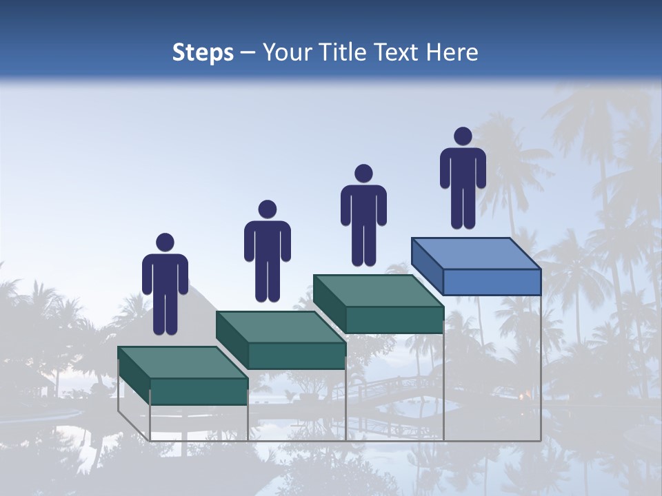 Nature Blue Relax PowerPoint Template