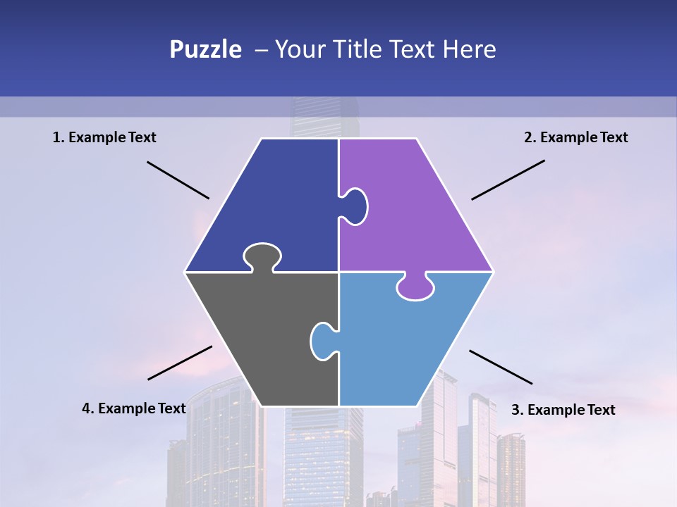 Asia Building Manhattan PowerPoint Template