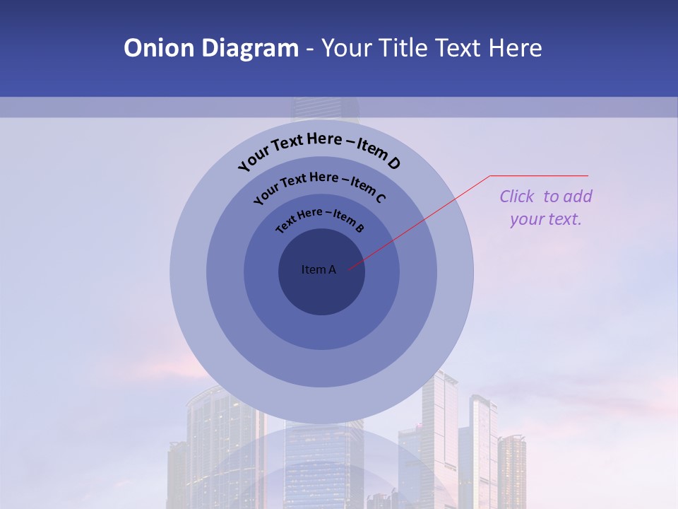 Asia Building Manhattan PowerPoint Template