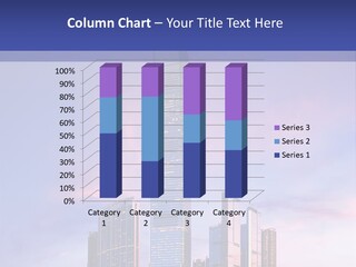 Asia Building Manhattan PowerPoint Template