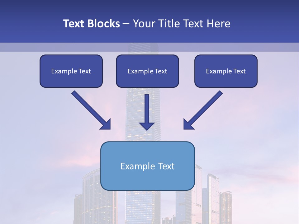 Asia Building Manhattan PowerPoint Template