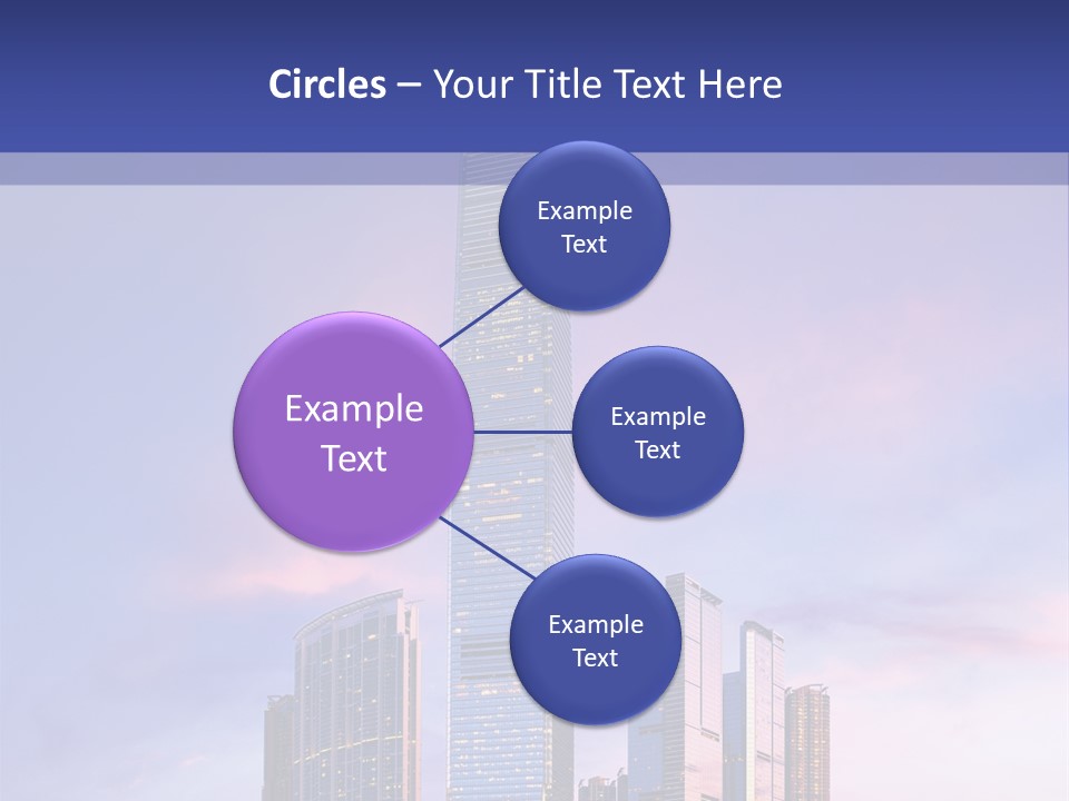 Asia Building Manhattan PowerPoint Template