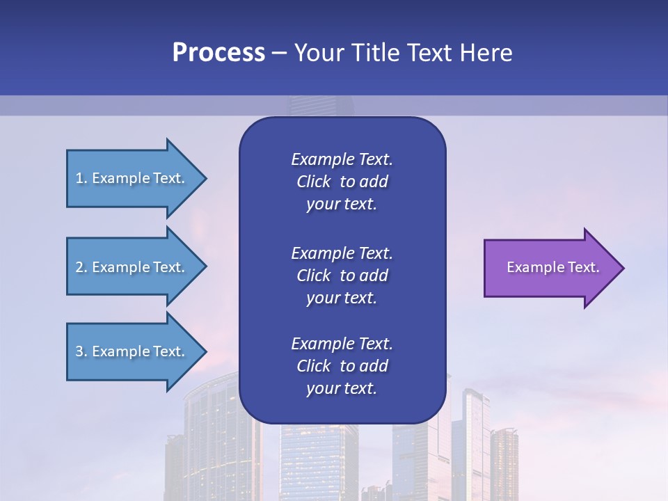 Asia Building Manhattan PowerPoint Template