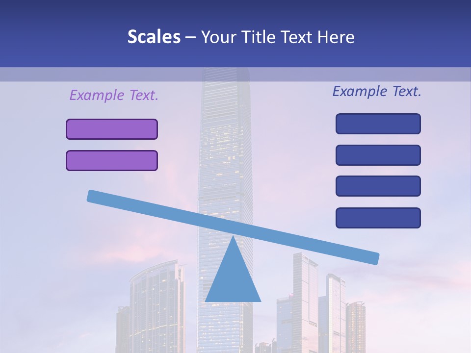 Asia Building Manhattan PowerPoint Template
