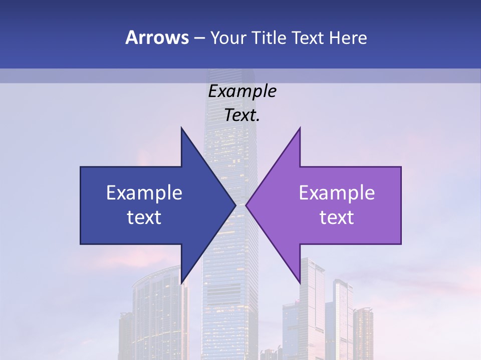 Asia Building Manhattan PowerPoint Template