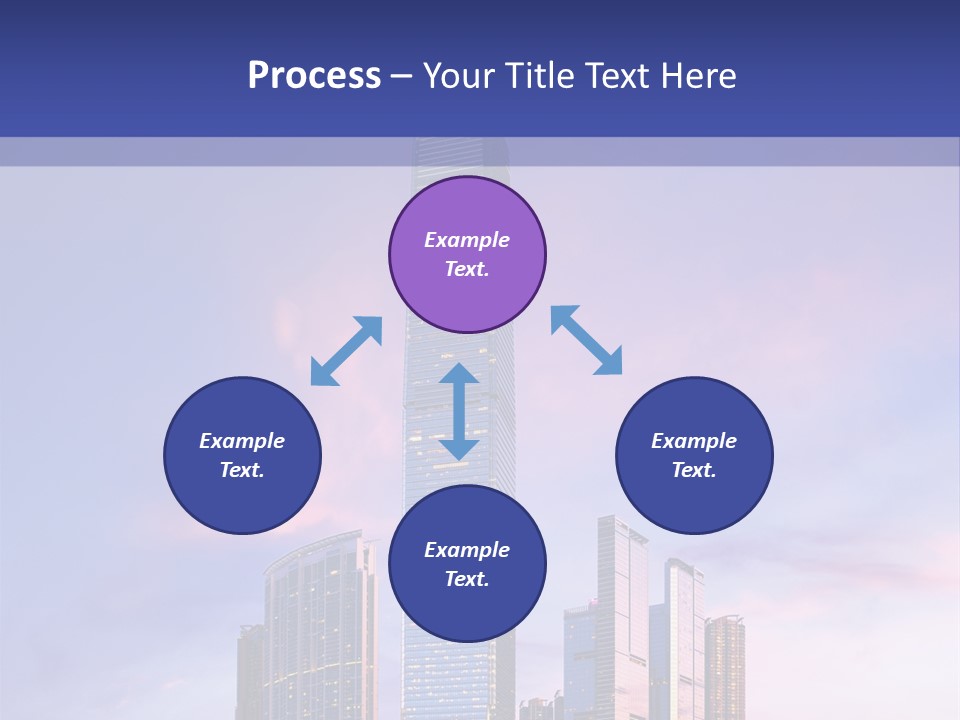 Asia Building Manhattan PowerPoint Template