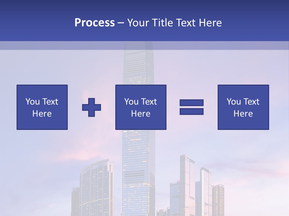 Asia Building Manhattan PowerPoint Template