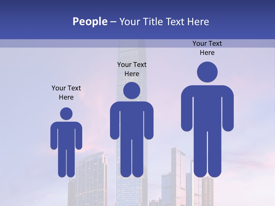 Asia Building Manhattan PowerPoint Template