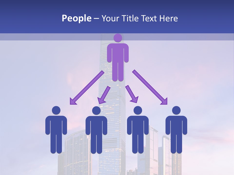 Asia Building Manhattan PowerPoint Template