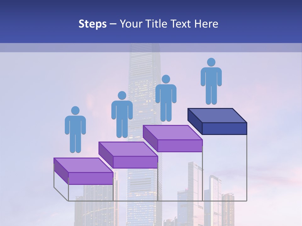 Asia Building Manhattan PowerPoint Template