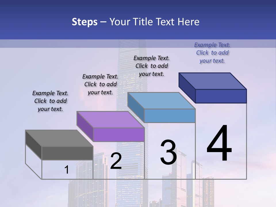 Asia Building Manhattan PowerPoint Template