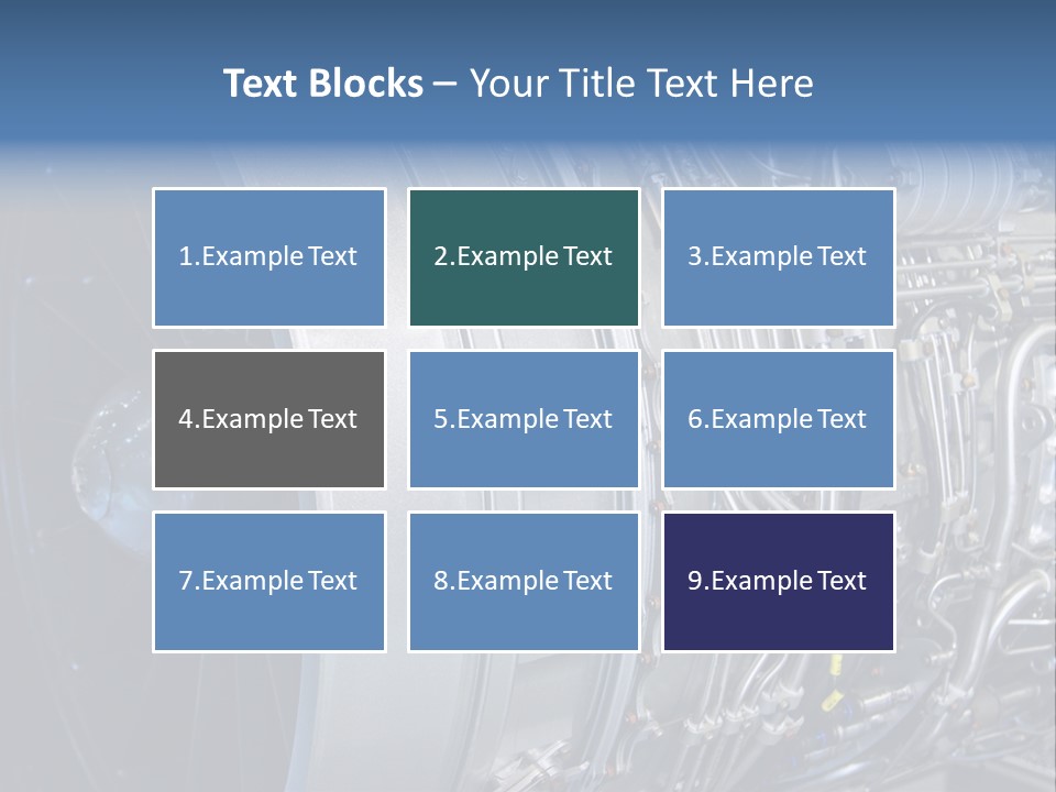 Detail Turbo Machinery PowerPoint Template