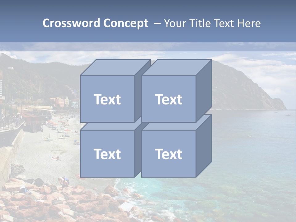 Vacation Landscape Tourism PowerPoint Template