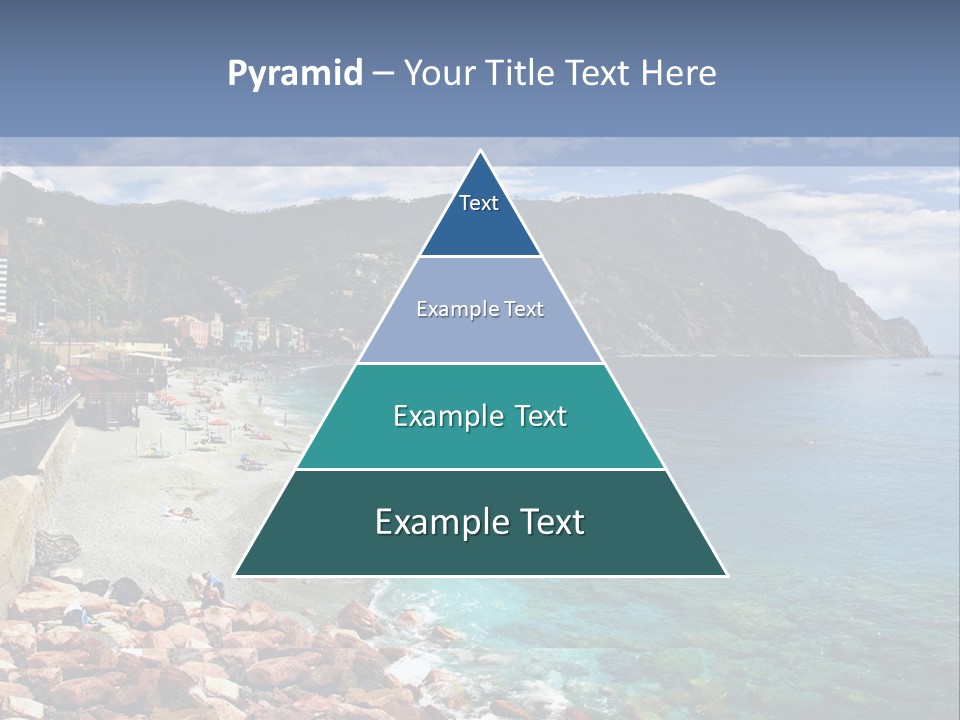 Vacation Landscape Tourism PowerPoint Template