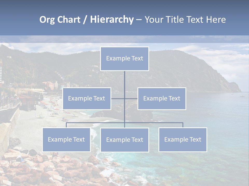 Vacation Landscape Tourism PowerPoint Template