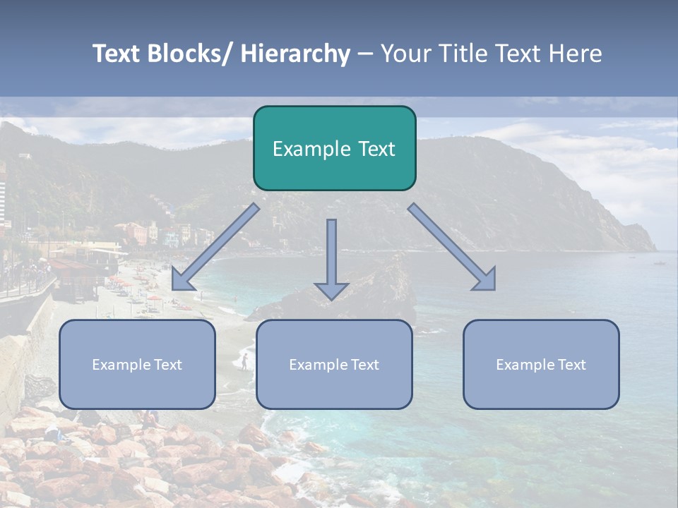 Vacation Landscape Tourism PowerPoint Template