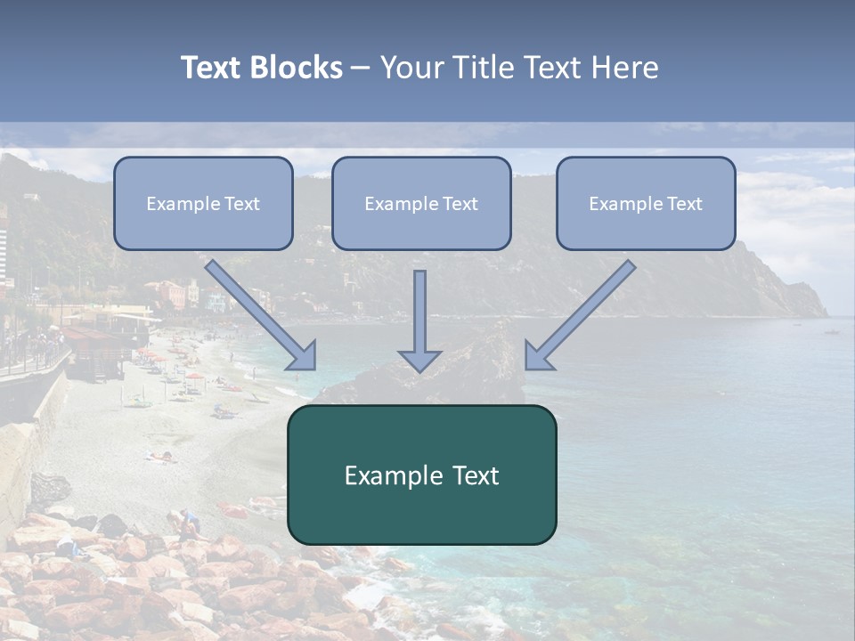 Vacation Landscape Tourism PowerPoint Template