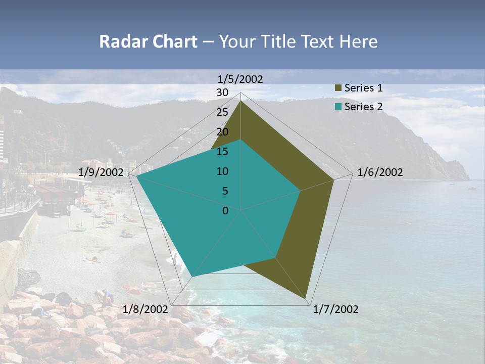 Vacation Landscape Tourism PowerPoint Template
