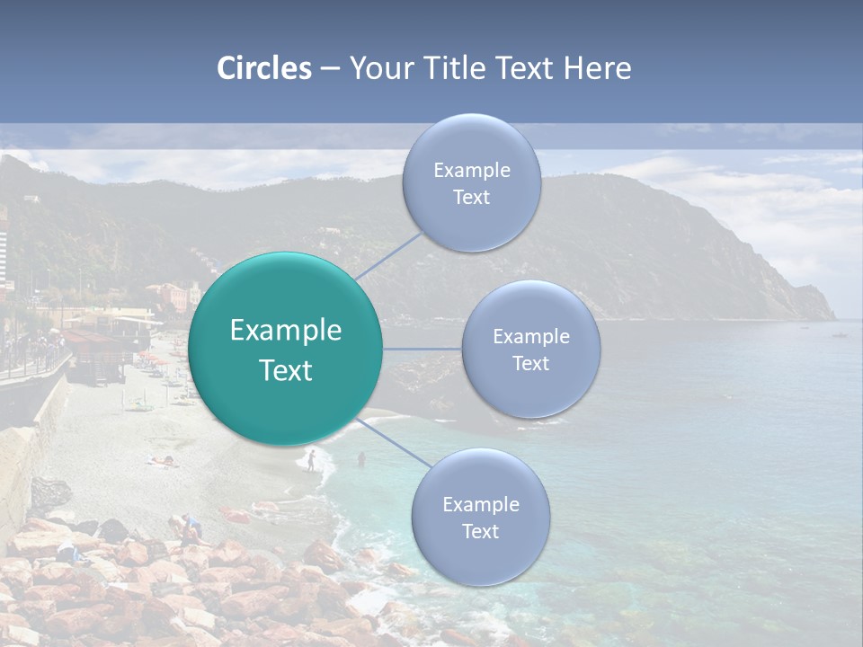 Vacation Landscape Tourism PowerPoint Template