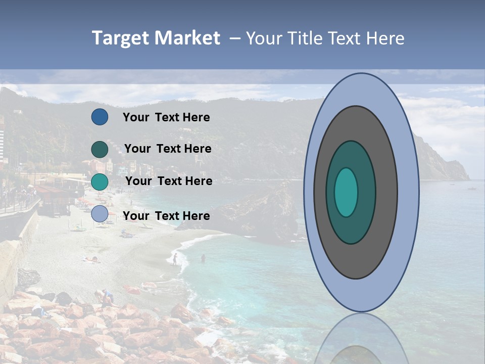 Vacation Landscape Tourism PowerPoint Template