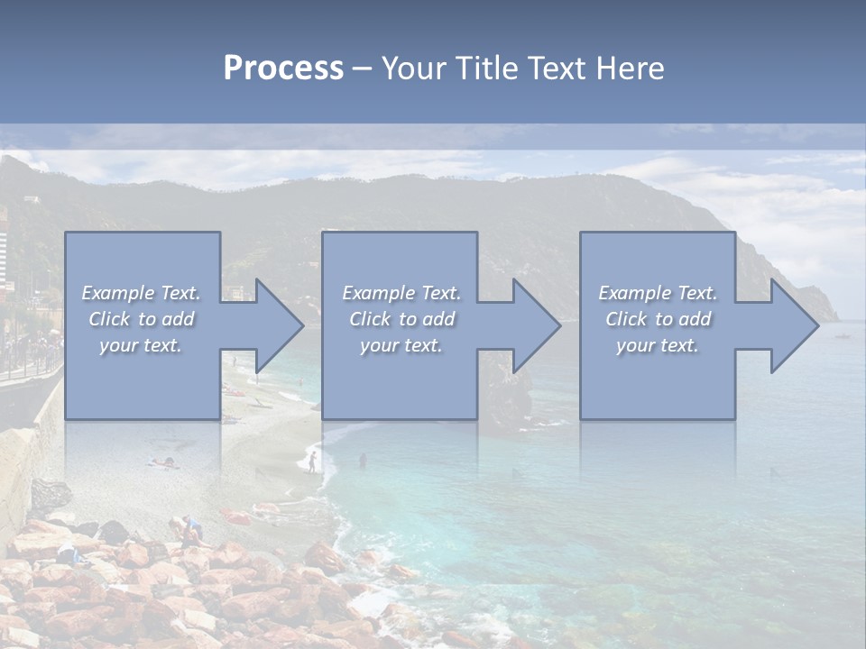 Vacation Landscape Tourism PowerPoint Template