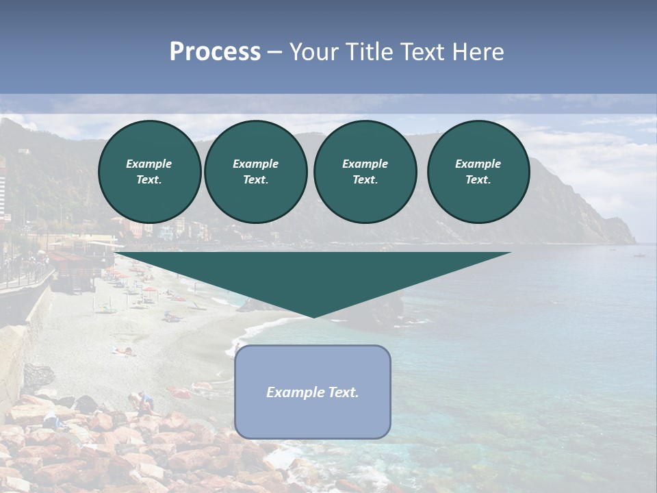 Vacation Landscape Tourism PowerPoint Template