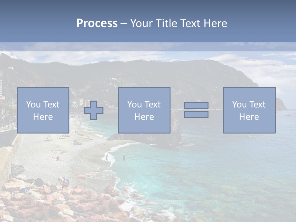 Vacation Landscape Tourism PowerPoint Template