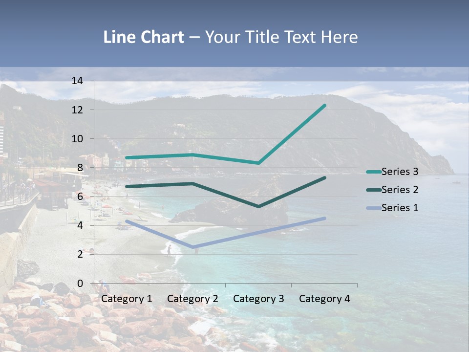 Vacation Landscape Tourism PowerPoint Template