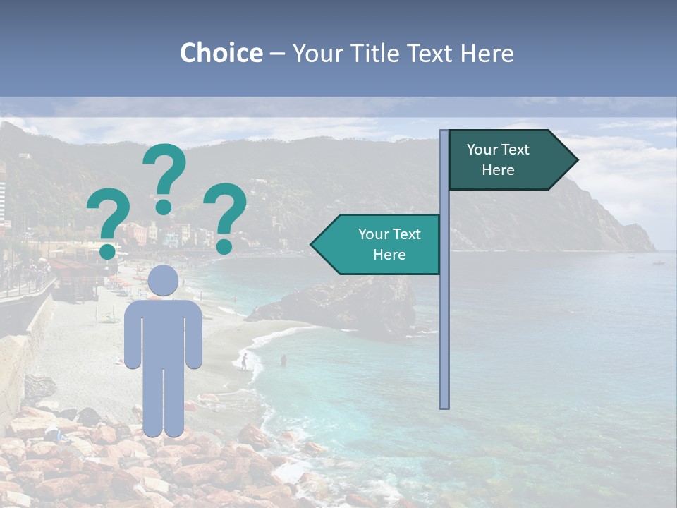 Vacation Landscape Tourism PowerPoint Template